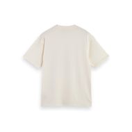 Picture of SCOTCH&SODA MEN'S RELAXED FIT SCOTCH & SODA LOGO T-SHIRT IN LIGHT BEIGE 2