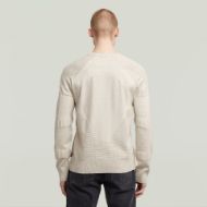Picture of G-STAR MEN'S 3D BIKER R KNITTED SWEATER IN BEIGE 2