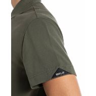 Picture of REPLAY MEN'S REGULAR-FIT COTTON PIQUET T-SHIRT IN MILITARY GREEN 4
