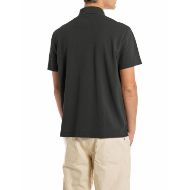 Picture of REPLAY MEN'S REGULAR-FIT PIQUÉ POLO-SHIRT IN BLACKBOARD 2