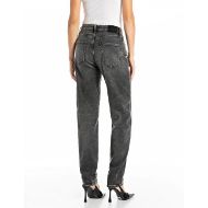 Снимка на REPLAY ДАМСКИ KEIDA BALLOON-FIT ДЕНИМ 10 OZ SUPER SOFT BLACK OD DENIM В ТЪМНОСИВО 3