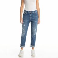 Снимка на REPLAY ДАМСКИ MARTY BOY-FIT ДЕНИМ 10.5 OZ INDIGO SUPER STRETCH DENIM В СИНЬО 1