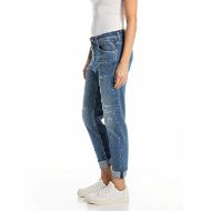 Снимка на REPLAY ДАМСКИ MARTY BOY-FIT ДЕНИМ 10.5 OZ INDIGO SUPER STRETCH DENIM В СИНЬО 4