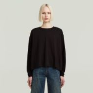 Снимка на G-STAR ДАМСКИ ТОП A LINE OVERSIZED В ЧЕРНО 1
