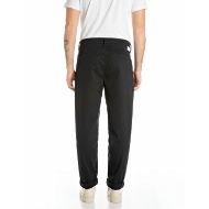 Снимка на REPLAY МЪЖКИ ADHANN TAPERED-FIT ПАНТАЛОН ОТ ПАМУЧЕН ТУИЛ В ЧЕРНО 3