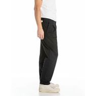 Снимка на REPLAY МЪЖКИ ADHANN TAPERED-FIT ПАНТАЛОН ОТ ПАМУЧЕН ТУИЛ В ЧЕРНО 2