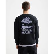 Снимка на SCOTCH&SODA MEN'S FRONT + BACK ARTWORK SWEATSHIRT IN DARK GREY 5