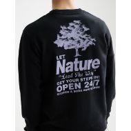Снимка на SCOTCH&SODA MEN'S FRONT + BACK ARTWORK SWEATSHIRT IN DARK GREY 6