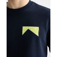 Снимка на SCOTCH&SODA MEN'S FRONT + BACK ARTWORK SWEATSHIRT IN NAVY 6