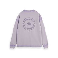 Снимка на SCOTCH&SODA MEN'S WASH/ GD ARTWORK SWEATSHIRT IN PURPLE 2