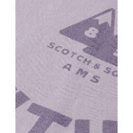 Снимка на SCOTCH&SODA MEN'S WASH/ GD ARTWORK SWEATSHIRT IN PURPLE 3