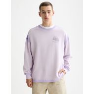 Снимка на SCOTCH&SODA MEN'S WASH/ GD ARTWORK SWEATSHIRT IN PURPLE 4