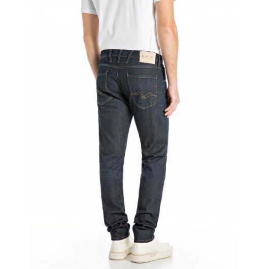 Показвай детайлите за REPLAY МЪЖКИ ANBASS SLIM-FIT ДЕНИМ 10.5 OZ DARK INDIGO SUPER STRETCH DENIM В ТЪМНОСИНЬО 3 - FanPoint 3 - FanPoint Снимка на REPLAY МЪЖКИ ANBASS SLIM-FIT ДЕНИМ 10.5 OZ DARK INDIGO SUPER STRETCH DENIM В ТЪМНОСИНЬО 3 3