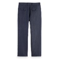 Снимка на SCOTCH&SODA MEN'S OTIS - COTTON LINEN TWILL RELAXED STRAIGHT FIT CHINO IN NAVY 2
