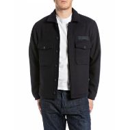Снимка на REPLAY МЪЖКО ЯКЕ WOOLEN MELTON JACKET В ТЪМНОСИНЬО 1