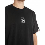 Picture of REPLAY MEN'S COTTON T-SHIRT WITH REPLAY RECORDS PRINTS IN BLACK 4
