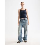 Снимка на SCOTCH&SODA WOMEN'S POINTELLE KNITTED TANK IN SKY CAPTAIN 7