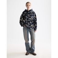 Снимка на SCOTCH&SODA WOMEN'S ALL OVER PRINTED HOODIE IN RIBBON NAVY AOP 7