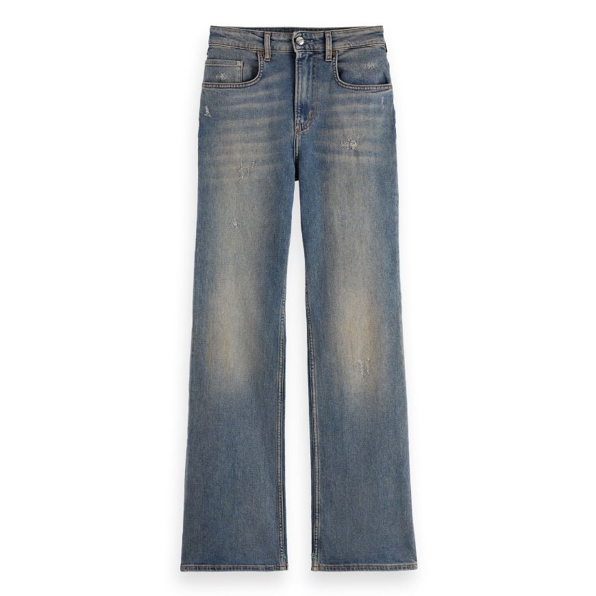 Снимка на SCOTCH&SODA WOMEN'S THE GLOW BOOTCUT JEANS - DIRTY BERTIE