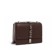 Снимка на REPLAY ДАМСКА ЧАНТА ЗА РАМО CROSSBODY BAG WITH BELT WITH LETTERING В КАФЯВО 2