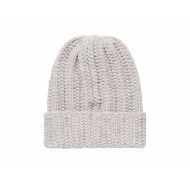 Picture of REPLAY WOMEN'S MIX ACRYLIC BEANIE IN DIRTY WHITE 2