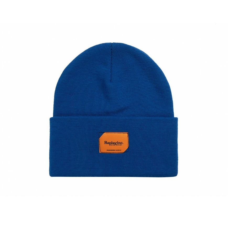 Снимка на REPLAY МЪЖКА ШАПКА INC ACRYLIC BEANIE В СИНЬО