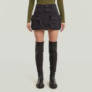 Picture of G-STAR WOMEN'S MINI CARGO SKIRT IN BLACK 1