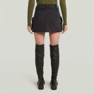Picture of G-STAR WOMEN'S MINI CARGO SKIRT IN BLACK 2