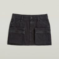 Picture of G-STAR WOMEN'S MINI CARGO SKIRT IN BLACK 6