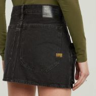 Picture of G-STAR WOMEN'S MINI CARGO SKIRT IN BLACK 4