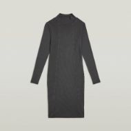 Снимка на G-STAR ДАМСКА WASHED SLIM RIB РОКЛЯ В ЧЕРНО 5
