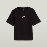 Снимка на G-STAR ДАМСКИ ТОП SCRIPT В ЧЕРНО 6