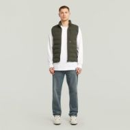 Picture of G-STAR MEN'S FOUNDATION LINER VEST IN ASFALT 4