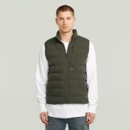 Picture of G-STAR MEN'S FOUNDATION LINER VEST IN ASFALT 1
