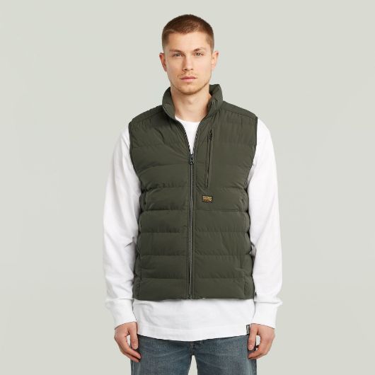 Показвай детайлите за G-STAR МЪЖКИ ЕЛЕК FOUNDATION LINER VEST В ASFALT 1 - FanPoint Снимка на G-STAR МЪЖКИ ЕЛЕК FOUNDATION LINER VEST В ASFALT 1