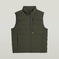 Picture of G-STAR MEN'S FOUNDATION LINER VEST IN ASFALT 5