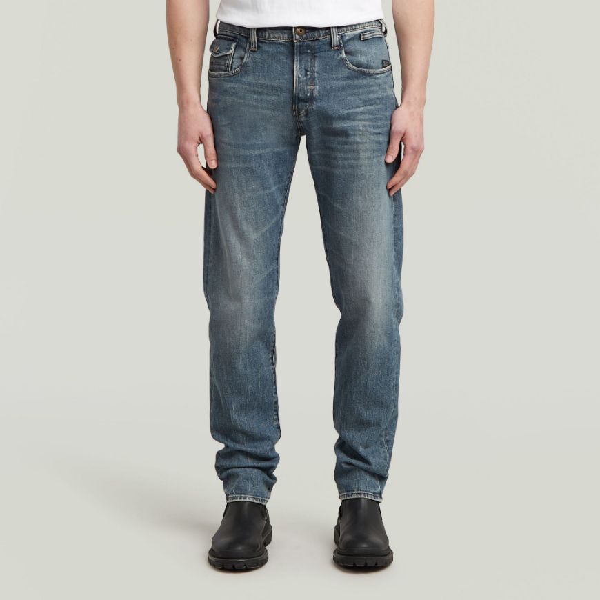 Picture of G-STAR MEN'S MORRY FWD REGULAR TAPERED JEANS IN VINTAGE STORM