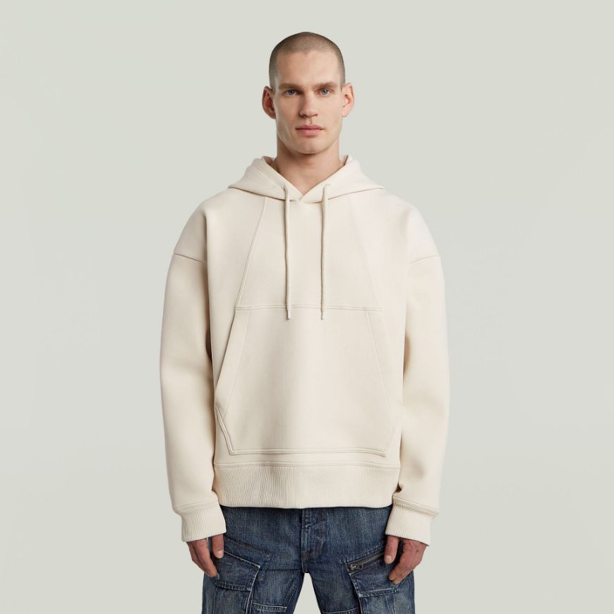 Снимка на G-STAR МЪЖКИ СУИТШЪРТ SCUBA LOOSE HOODED В БЯЛО