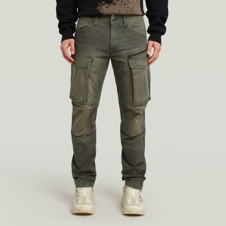 Снимка на G-STAR МЪЖКИ ПАНТАЛОН ROVIC ZIP 3D REGULAR TAPERED PANTS VINTAGE DUST ASFALT