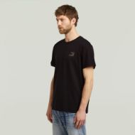 Picture of G-STAR MEN'S CHEST LOGO T-SHIRT IN BLACK 3