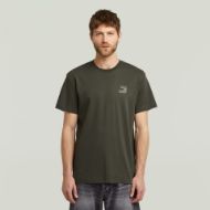 Picture of G-STAR MEN'S CHEST LOGO T-SHIRT IN ASFALT 1