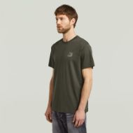 Picture of G-STAR MEN'S CHEST LOGO T-SHIRT IN ASFALT 3