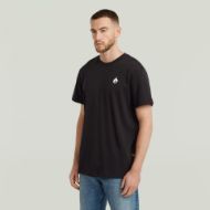 Picture of G-STAR MEN'S TRIMS BACK GR T-SHIRT IN BLACK 3