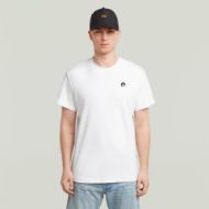 Picture of G-STAR MEN'S TRIMS BACK GR T-SHIRT IN WHITE 1