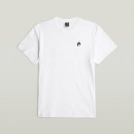 Picture of G-STAR MEN'S TRIMS BACK GR T-SHIRT IN WHITE 6