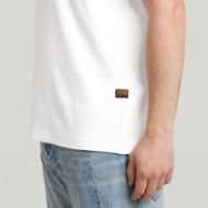 Picture of G-STAR MEN'S TRIMS BACK GR T-SHIRT IN WHITE 4