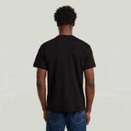 Picture of G-STAR MEN'S SCRIPT T-SHIRT IN BLACK 2