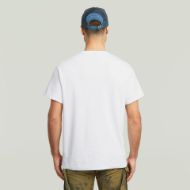Picture of G-STAR MEN'S SCRIPT T-SHIRT IN WHITE 2