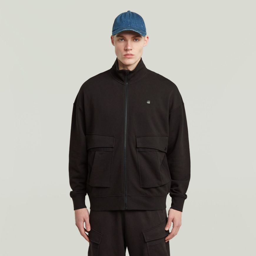 Снимка на G-STAR МЪЖКИ СУИТШЪРТ ROVIC FULL ZIP LOOSE В ЧЕРНО