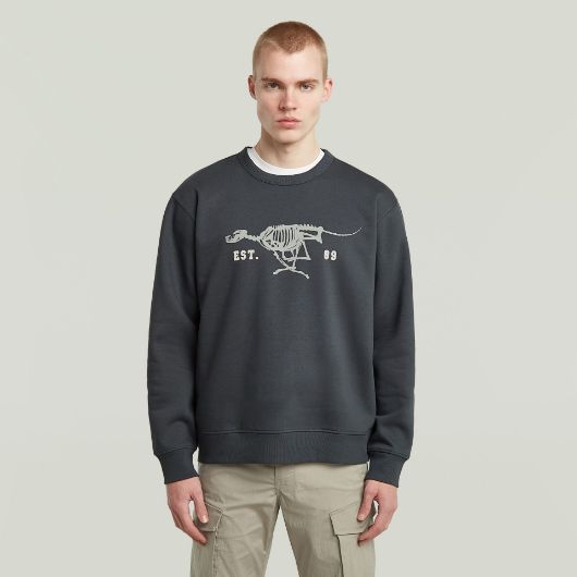 Показвай детайлите за G-STAR МЪЖКИ СУИТШЪРТ RUNNING DOG BACK GR В ТЪМНОСИНЬО 1 - FanPoint Снимка на G-STAR МЪЖКИ СУИТШЪРТ RUNNING DOG BACK GR В ТЪМНОСИНЬО 1